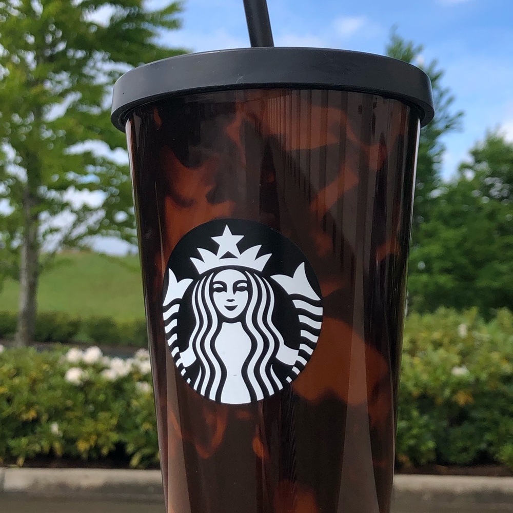 Starbucks Tortoise Print Tumbler - Picture 2 of 2